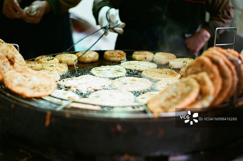 中国台湾葱抓饼图片素材