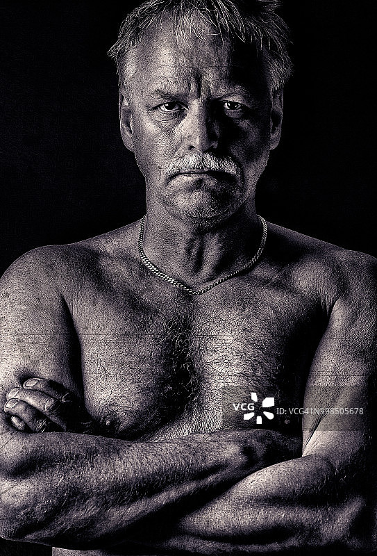 年长的白人男性图片素材