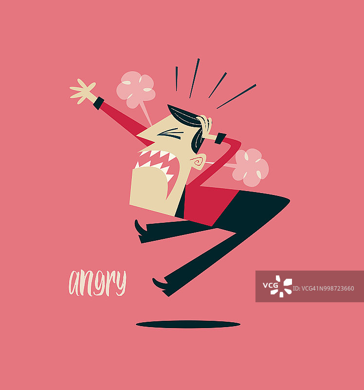 愤怒的男人们图片素材