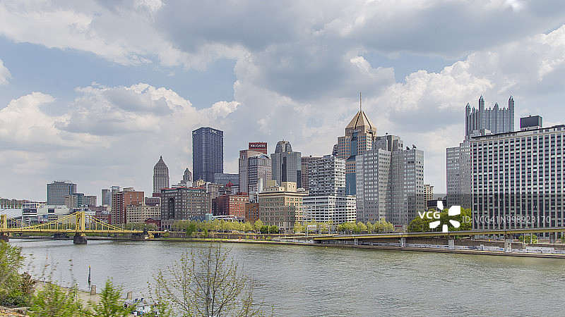 匹兹堡阿勒格尼河风光图片素材