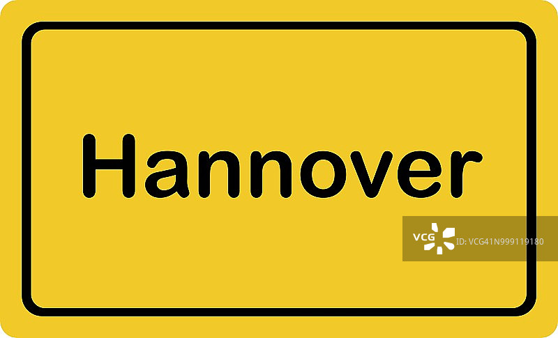 地名标志——汉诺威图片素材