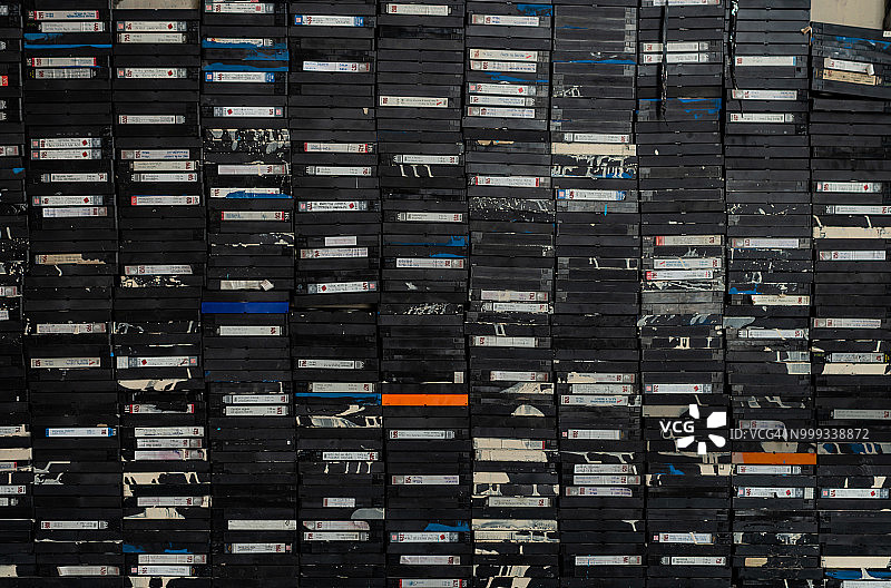 一堆磁带图片素材
