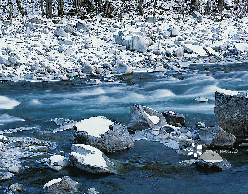 冬季河流图片素材