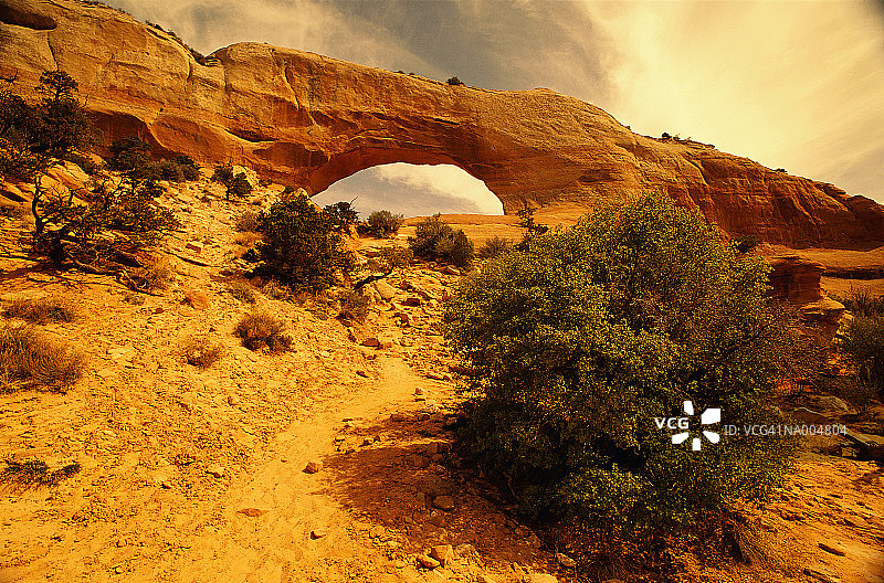 威尔逊拱门图片素材