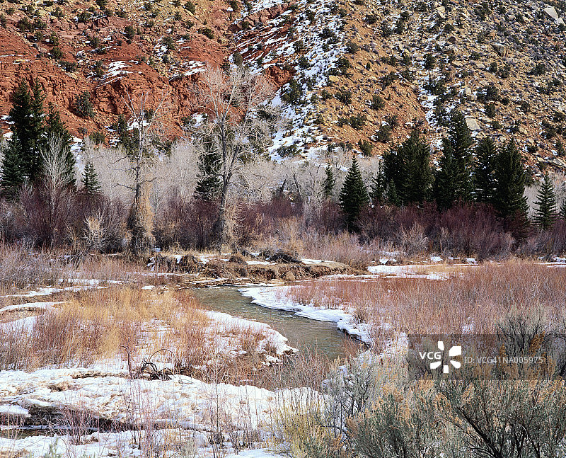 犹他州火焰峡谷图片素材