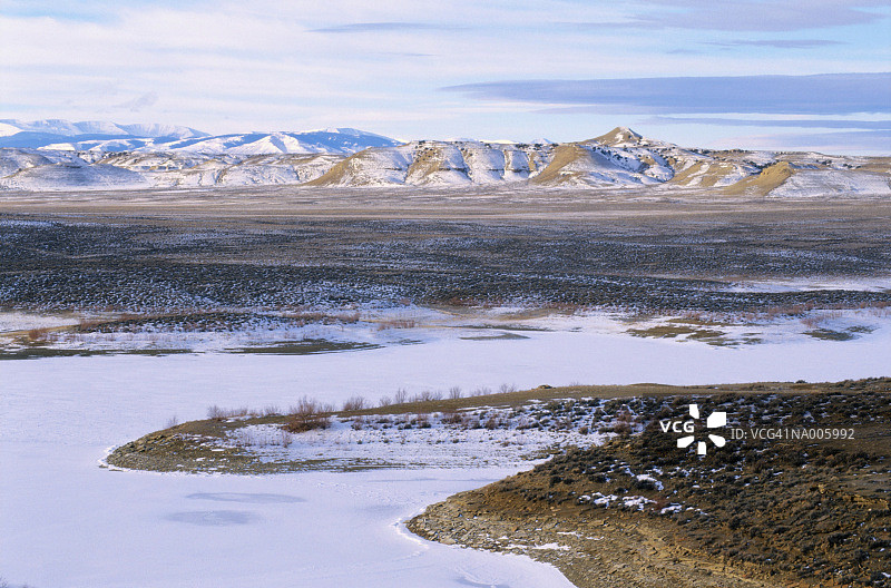 怀俄明州火焰峡谷风景区图片素材