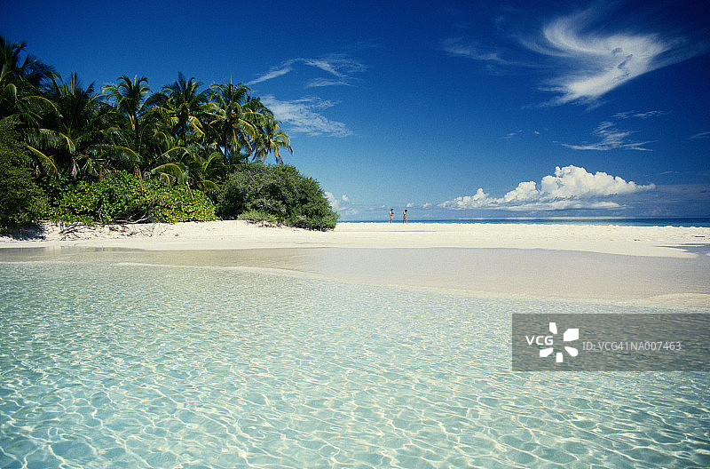 马尔代夫伊瑚鲁海滩图片素材