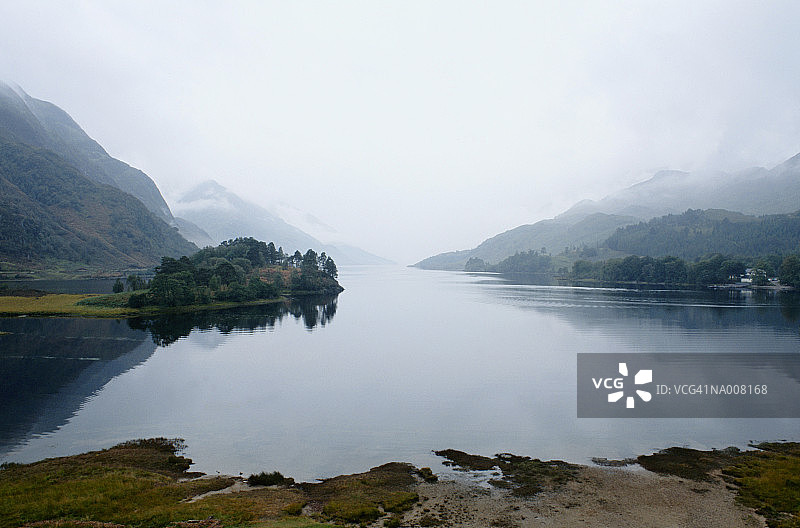 格伦芬南湖图片素材