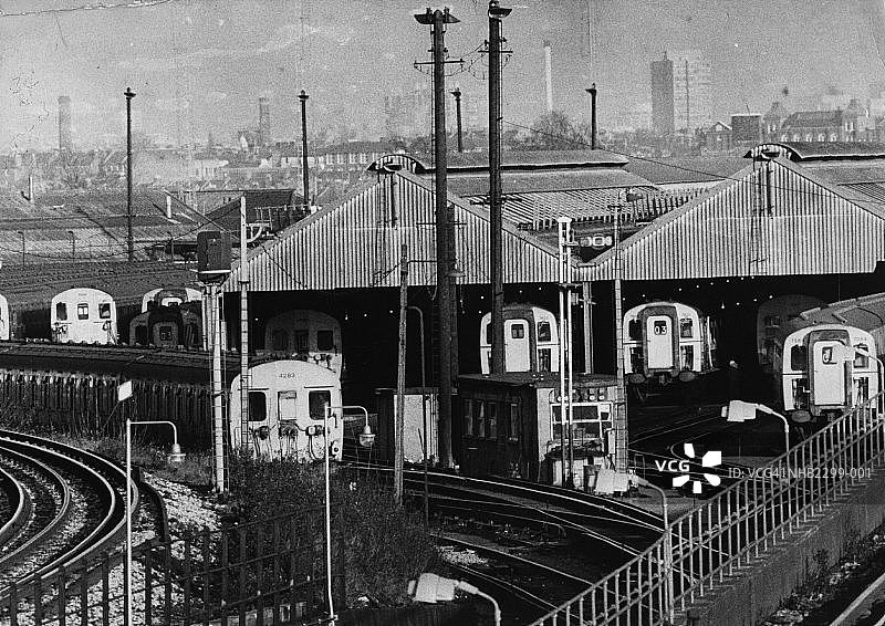 柴油火车图片素材