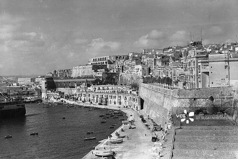 瓦莱塔港图片素材