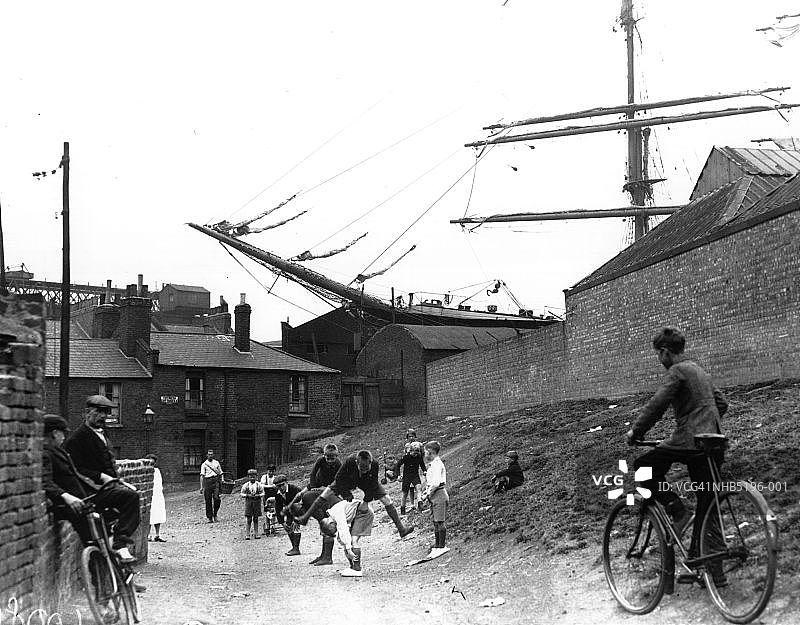 纵帆船图片素材