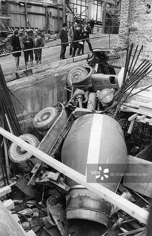 城市搅拌机图片素材