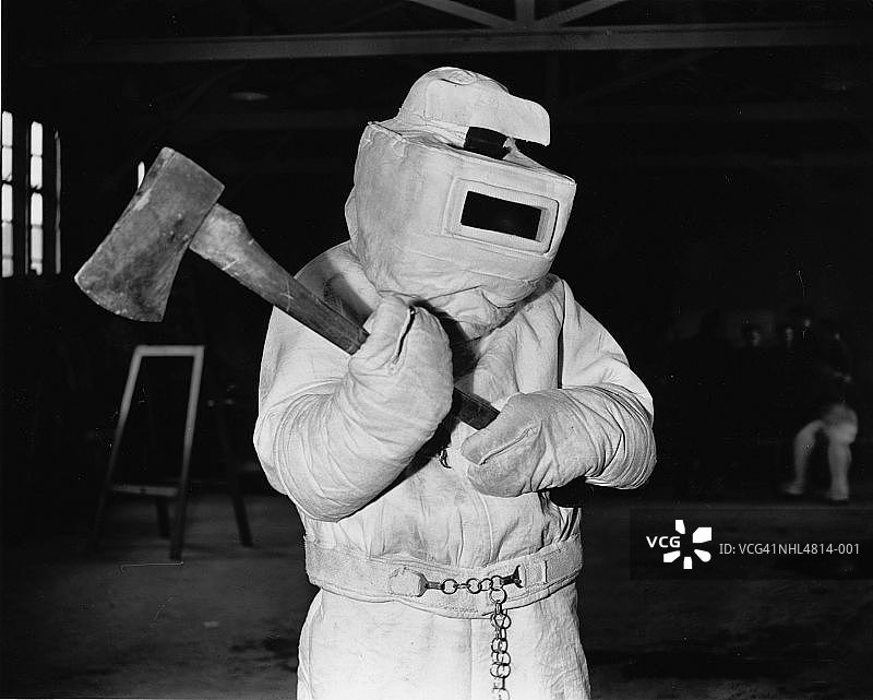 石棉工人图片素材