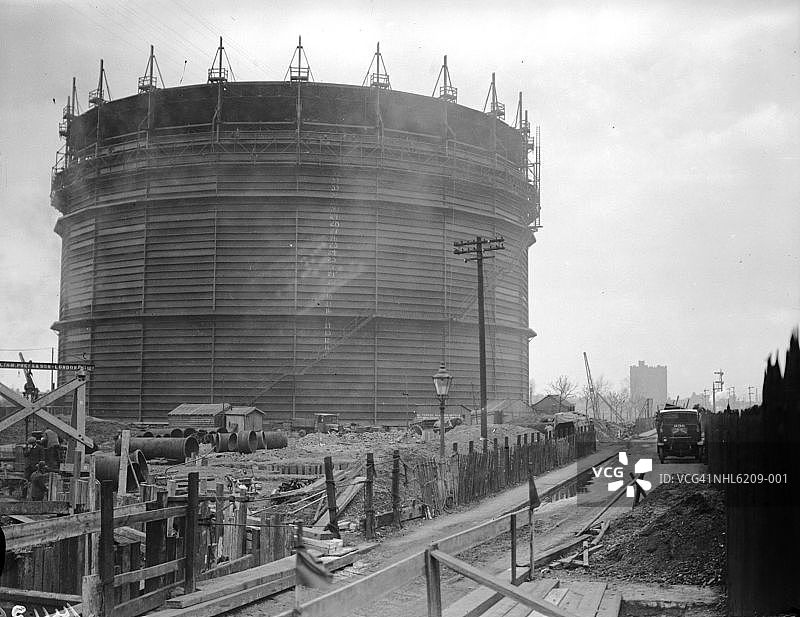 巨型煤气厂图片素材