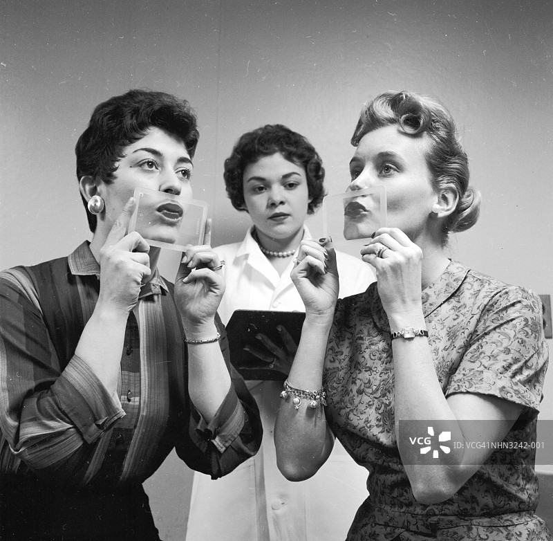 口红测试图片素材