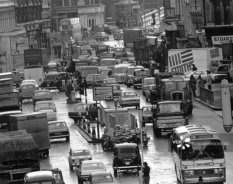 交通堵塞图片素材