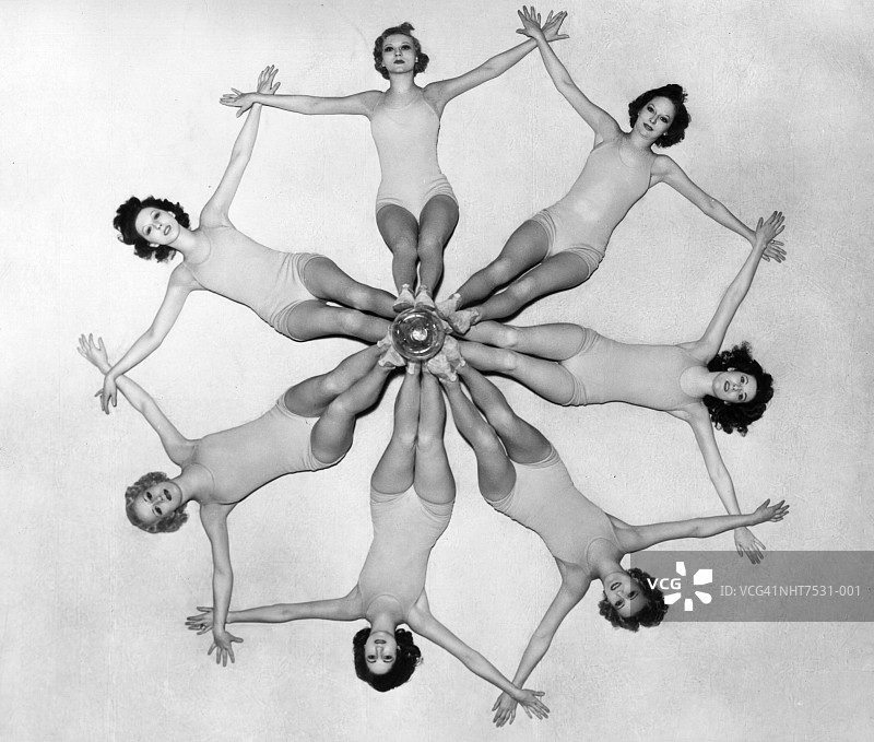 歌舞女郎图片素材