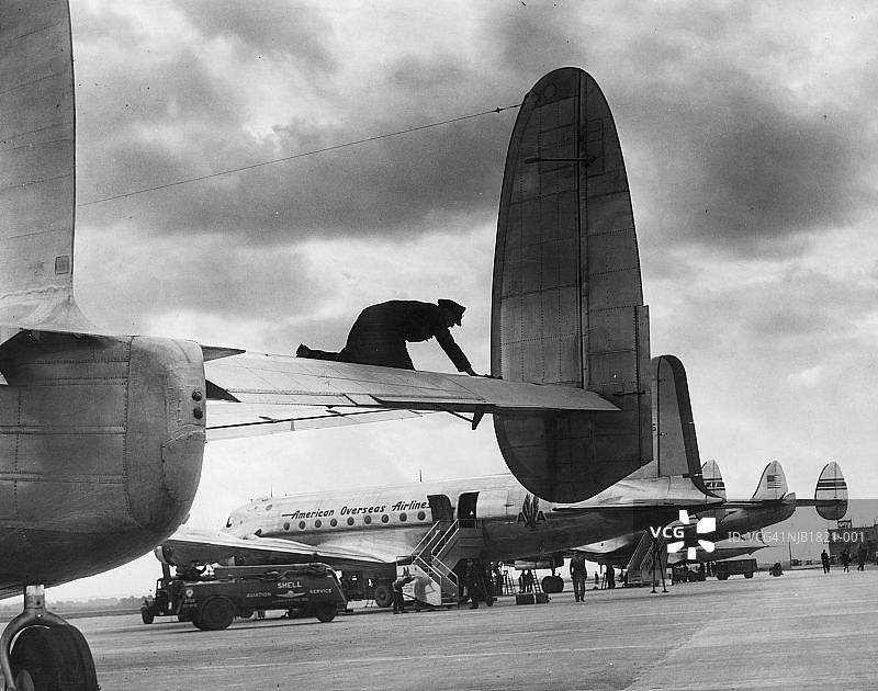 伦敦希思罗机场图片素材