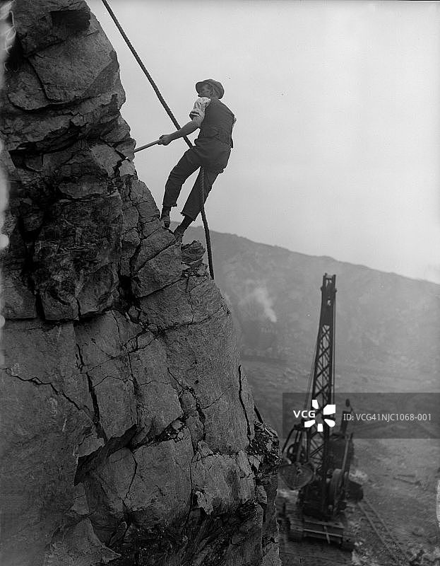 采石场工人图片素材