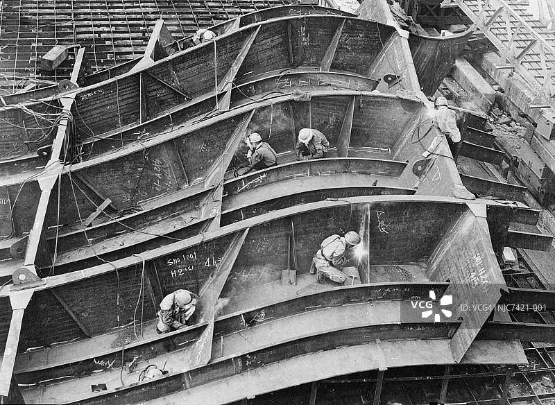 施工中的男人图片素材