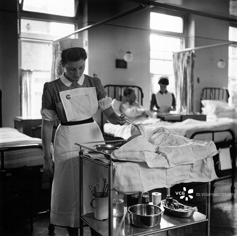 工作中的护士图片素材