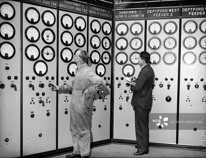 伦敦电力供应图片素材