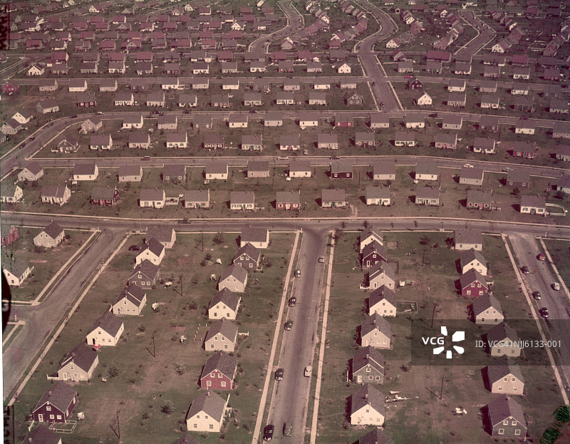 对称郊区图片素材