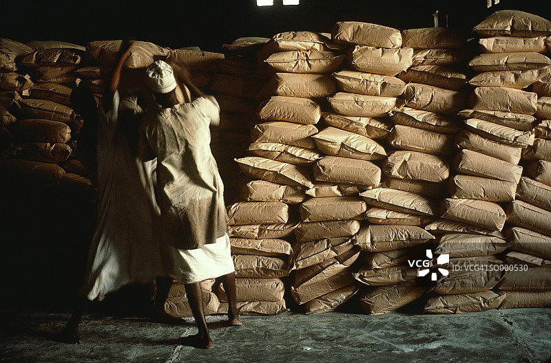 埃塞俄比亚饥荒救援人员图片素材