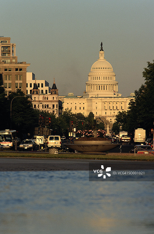 美国国会大厦图片素材