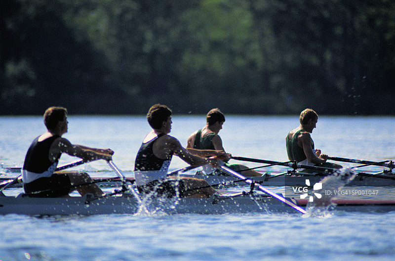 双人划艇比赛图片素材