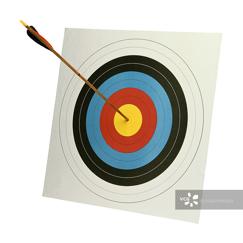 射箭靶和箭图片素材