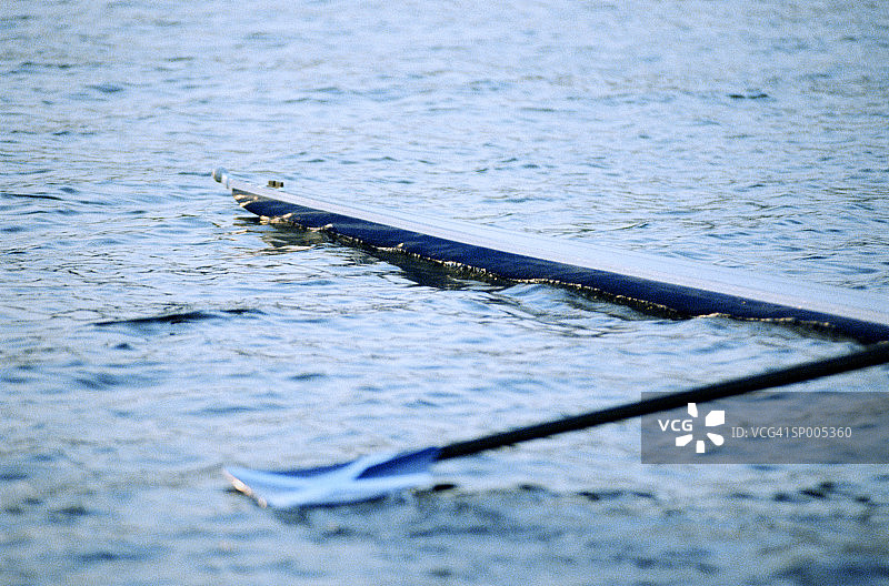 赛艇与船桨图片素材