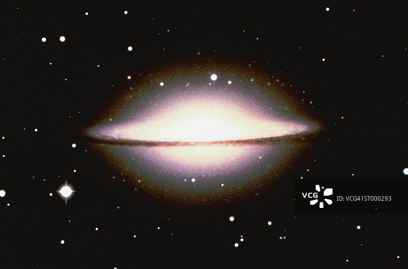 草帽星系图片素材