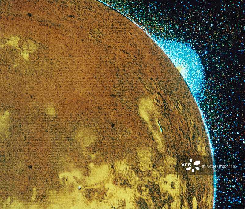 木卫一上的火山喷发图片素材