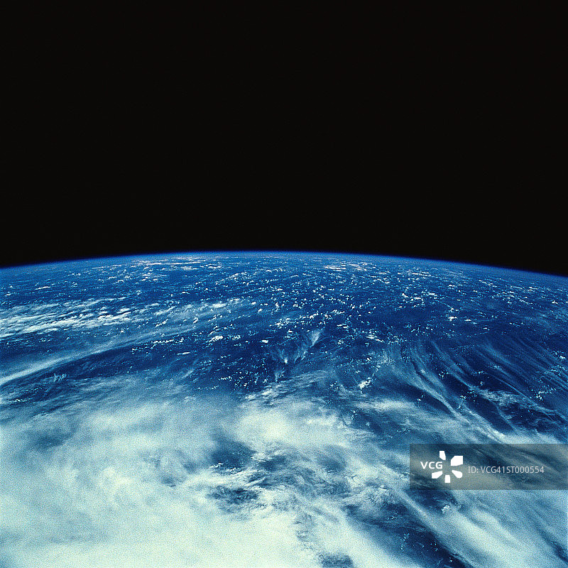 从太空看地球图片素材