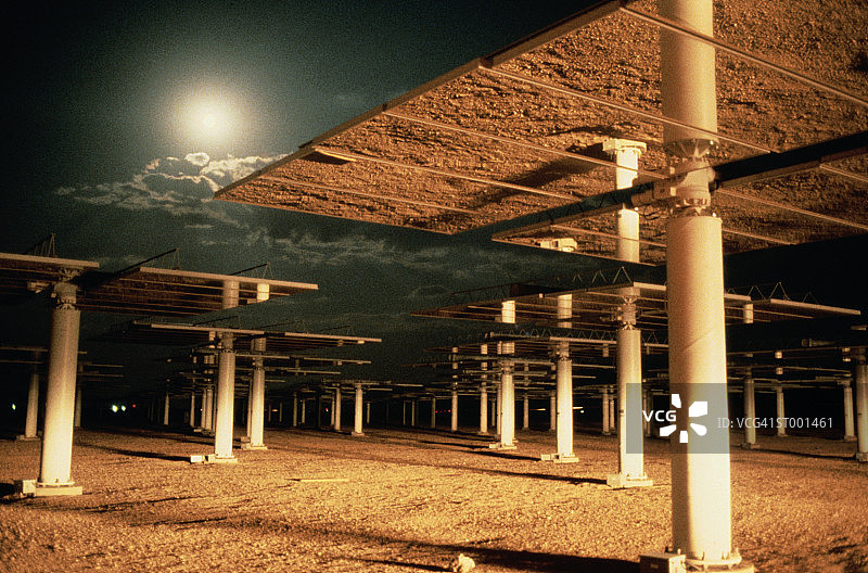 太阳能反射镜图片素材