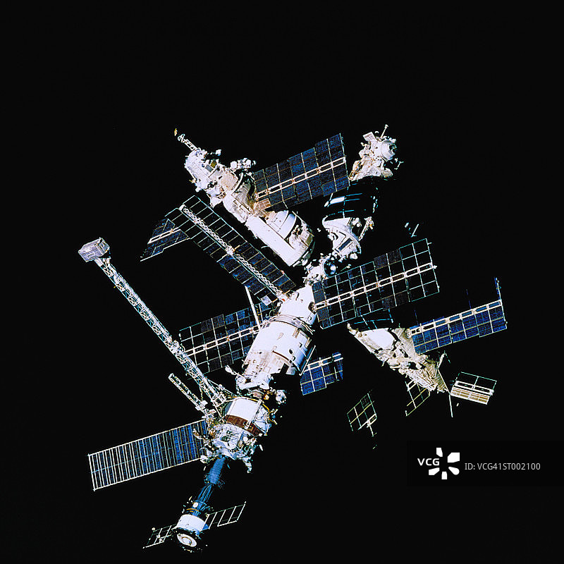 和平号空间站图片素材