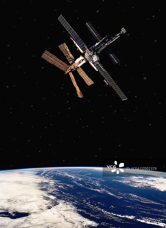 和平号空间站图片素材