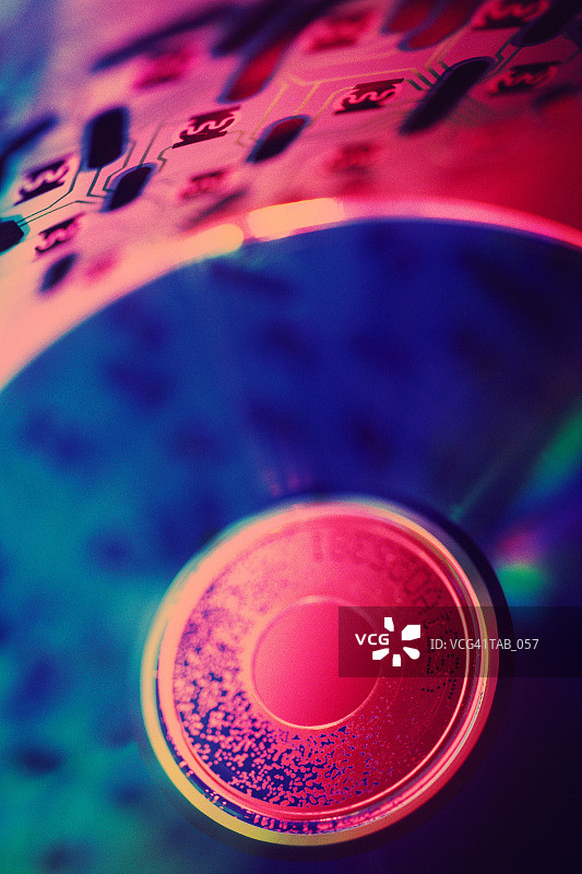 光盘和电路板图片素材