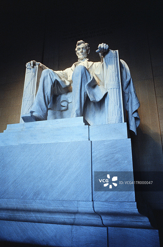 华盛顿特区 - 林肯纪念堂图片素材