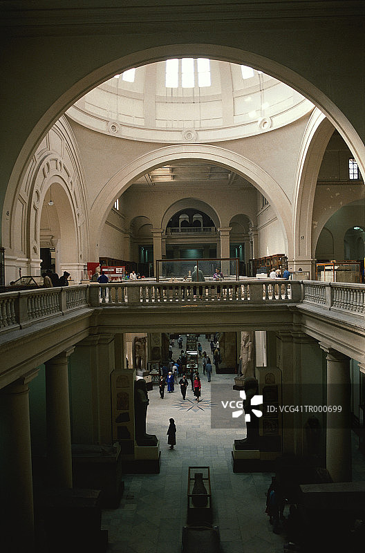 埃及博物馆内部图片素材