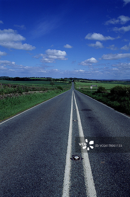 诺森伯兰郡公路图片素材