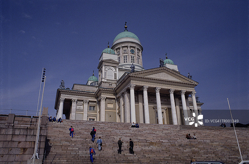 赫尔辛基参议院广场图片素材