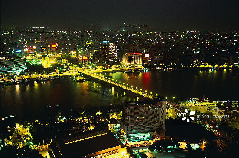 开罗夜景图片素材