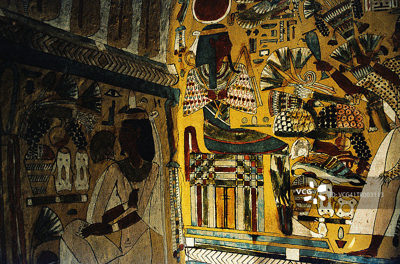 古埃及绘画图片素材