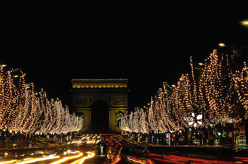 香榭丽舍大街图片素材