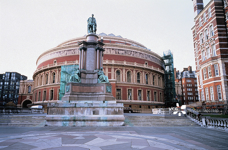 英国伦敦皇家阿尔伯特音乐厅图片素材