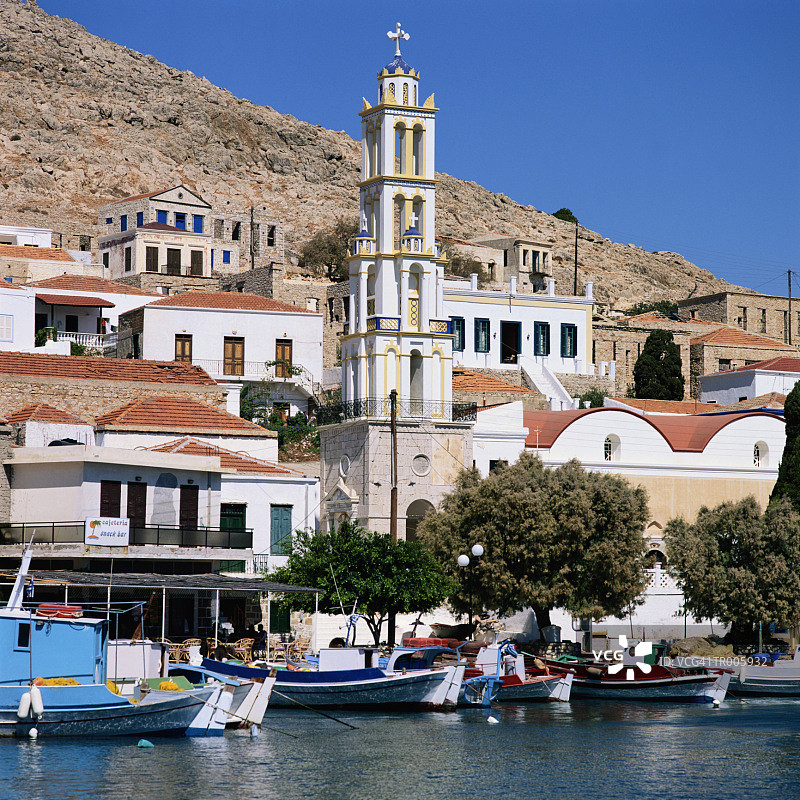 希腊哈尔基岛图片素材