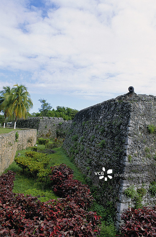 金塔纳罗奥州切图马尔的防御工事图片素材