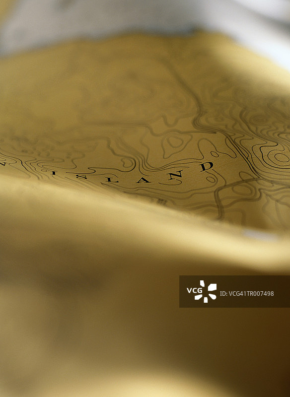 地形图的细节图片素材